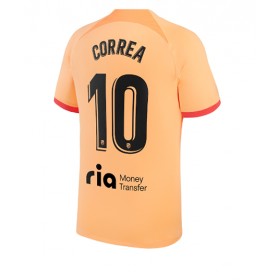 Herren Fußballbekleidung Atletico Madrid Angel Correa #10 3rd Trikot 2022-23 Kurzarm